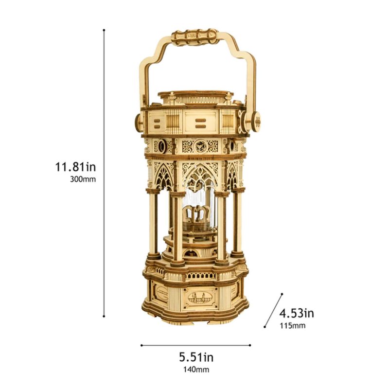 Bouwpakket Mechanical Music Box | Victorian Lantern - Afbeelding 5