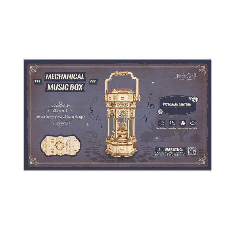 Bouwpakket Mechanical Music Box | Victorian Lantern - Afbeelding 6