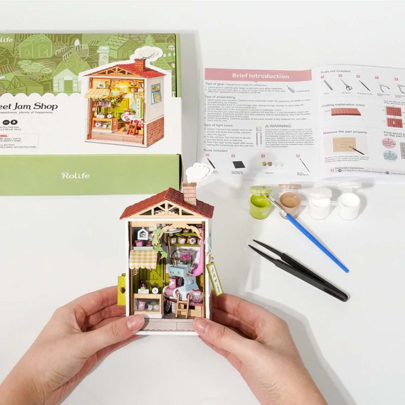 Bouwpakket Miniature House Kit | Sweet Jam Shop - Afbeelding 3