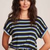 Aria Knot Top Embla Stripe Black King Louie 1