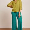 Federica Pants Milano Uni Kayaking Green King Louie 1